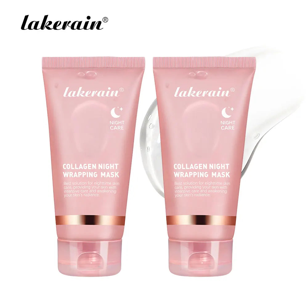 2 pcs Color Collagen Peel-Off Night Mask – Firming & Deep Hydration